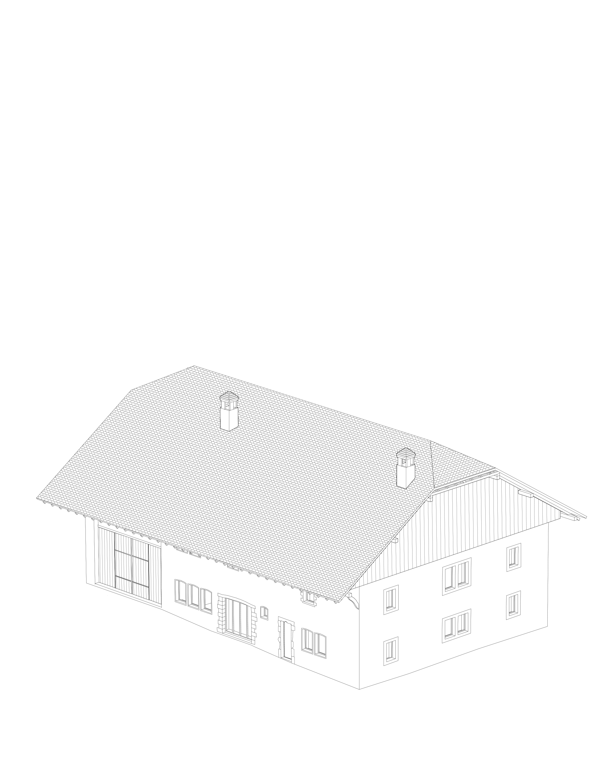 Biollay, axonometric