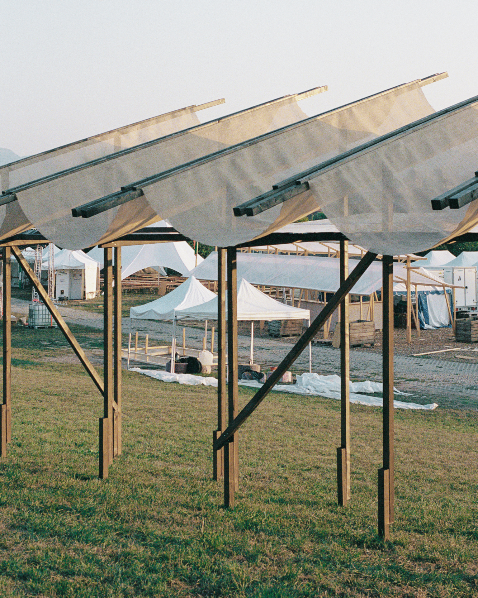 Parapente — détail assemblage