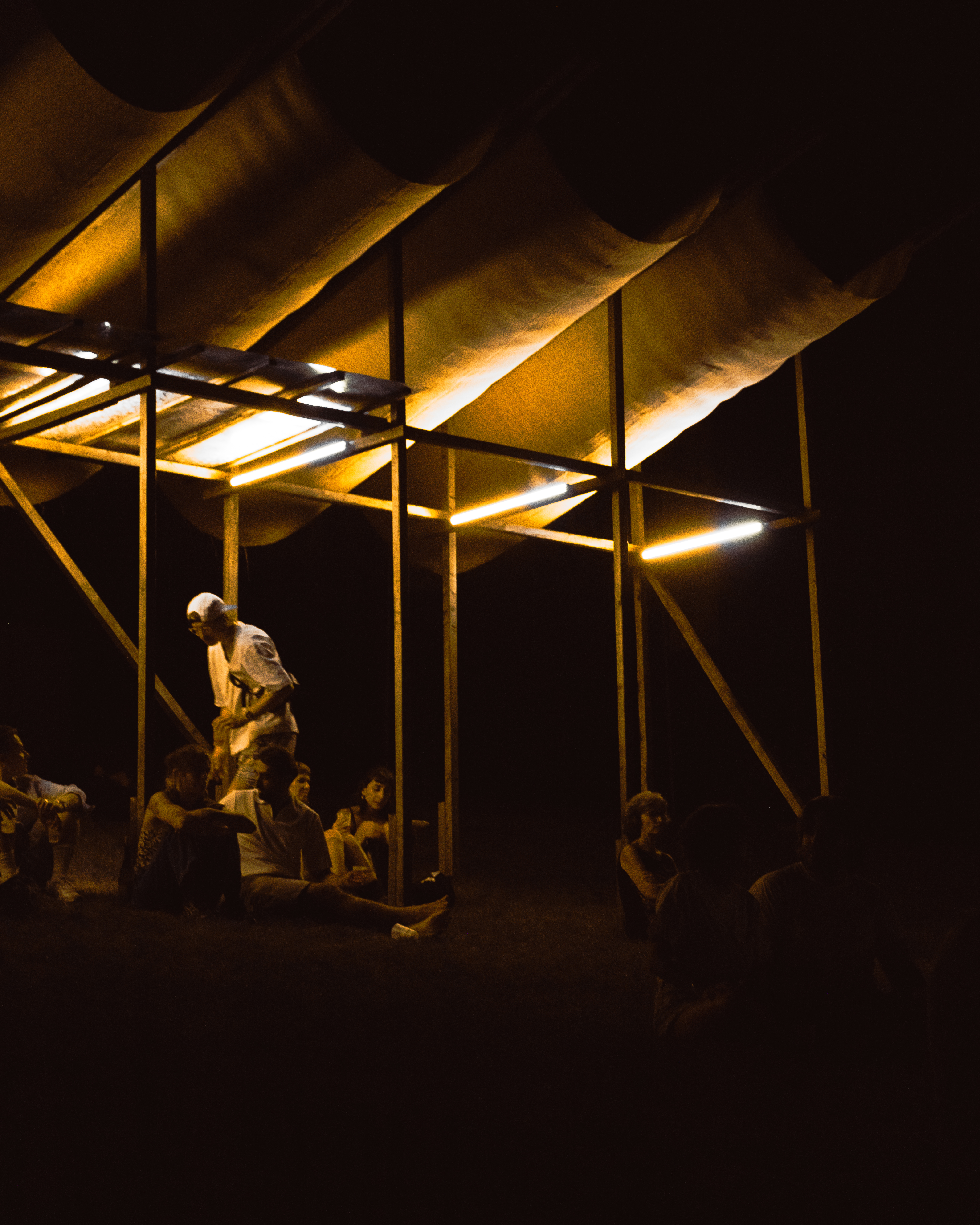 Parapente — nuit, performance