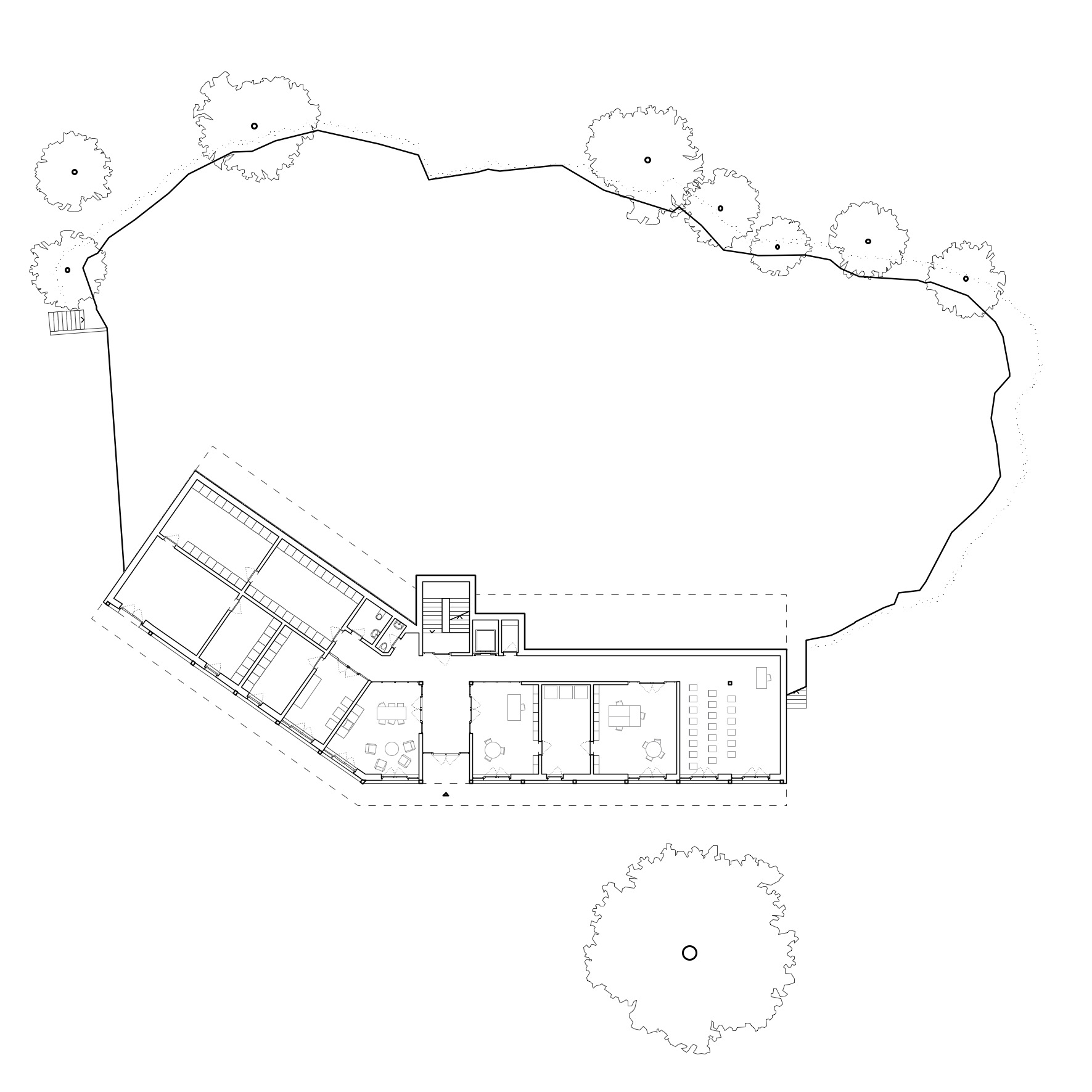 Roquebrune — plan RDC